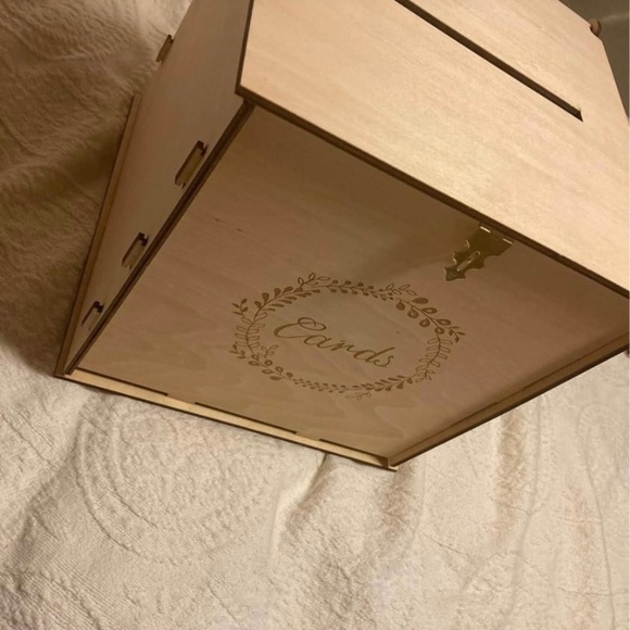 Brand New, Wooden Card Box (Party, Wedding, Graduation) - Picture 3 of 5